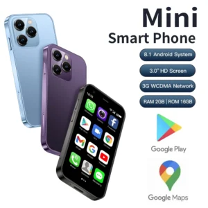 2024 SERVO Small Smartphone 3.0" Display Dual SIM 3G WCDMA