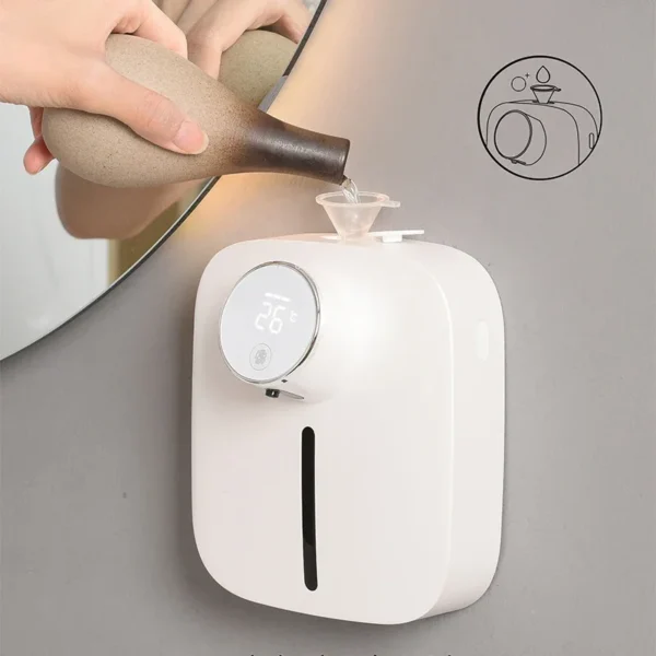 Automatic Wall-mounted Hand Washer with Rechargeable Battery - Image 2