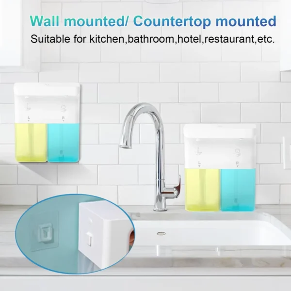 300ml Smart Sensor Gel Soap Dispenser Waterproof Mini Automatic - Image 5