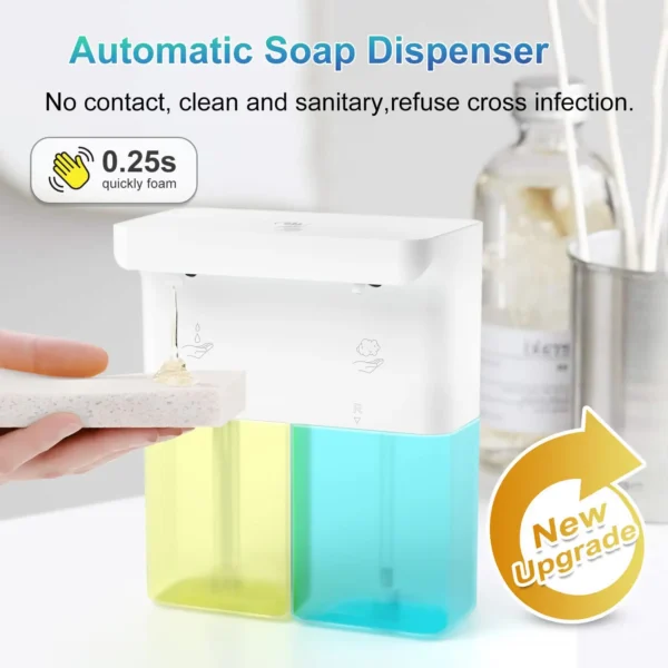 300ml Smart Sensor Gel Soap Dispenser Waterproof Mini Automatic - Image 2